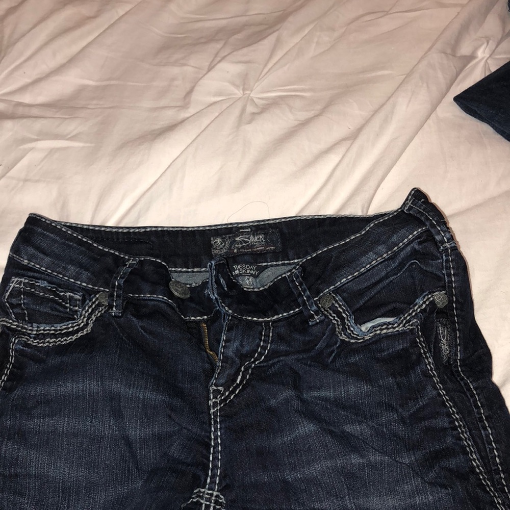 Silver Tuesday mid skinny size 29/29